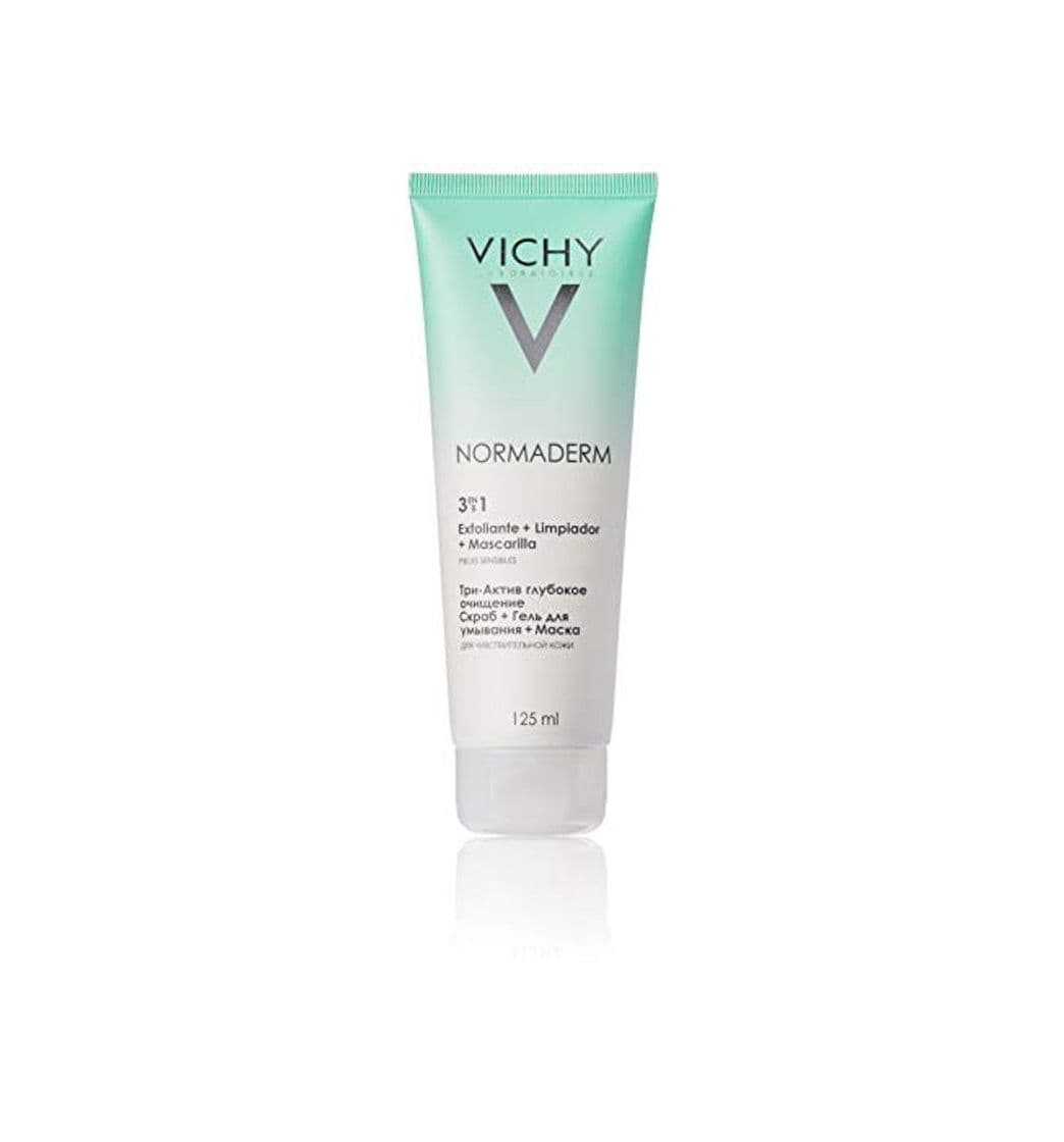 Belleza VICHY Normaderm 3 en 1 Exfoliante+Limpiador+Mascarilla 125 ml