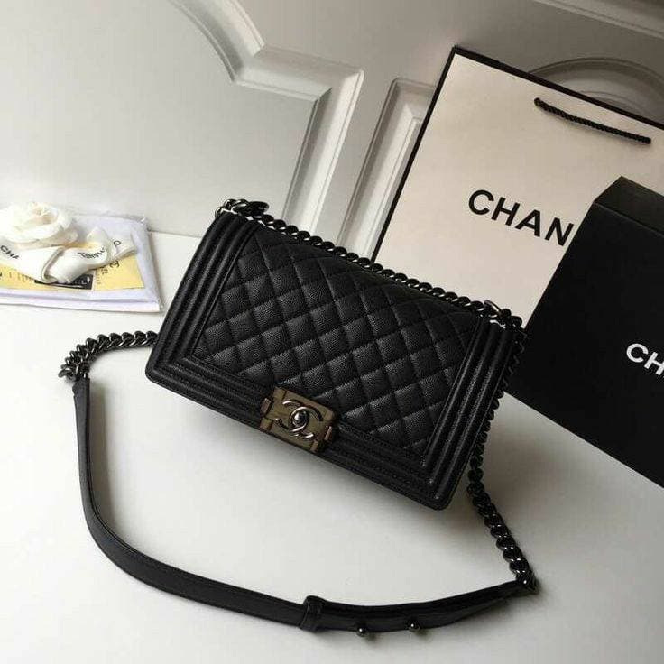 Moda Bolsa Chanel Preta