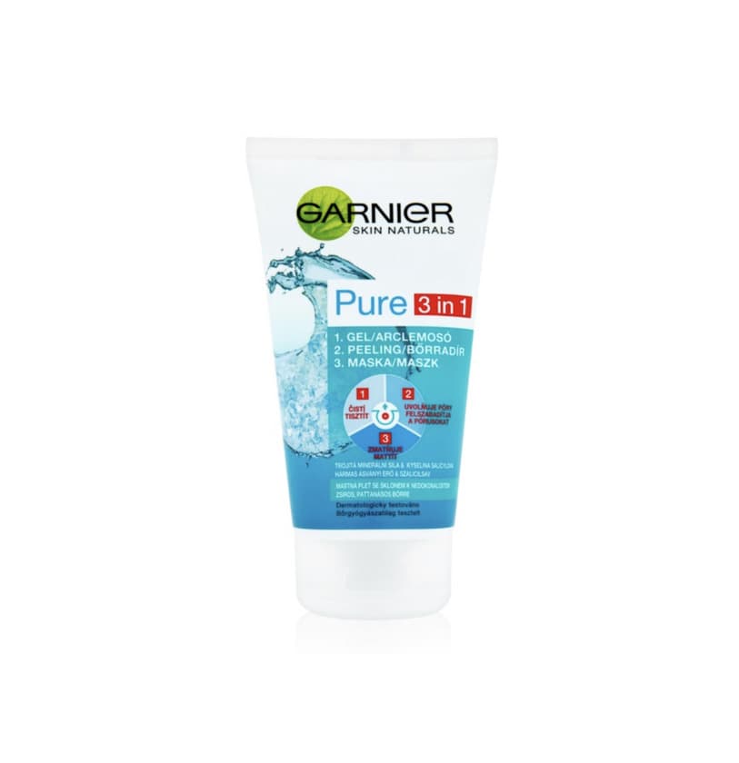 Producto Garnier Pure esfoliante de limpeza 3 em 1