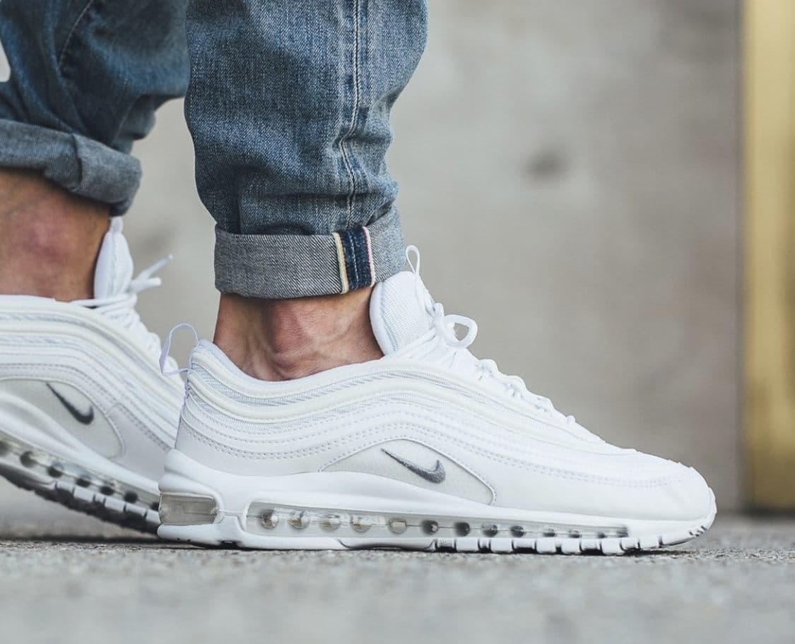 Moda Nike Air MAX 97, Zapatillas de Running para Hombre, Blanco