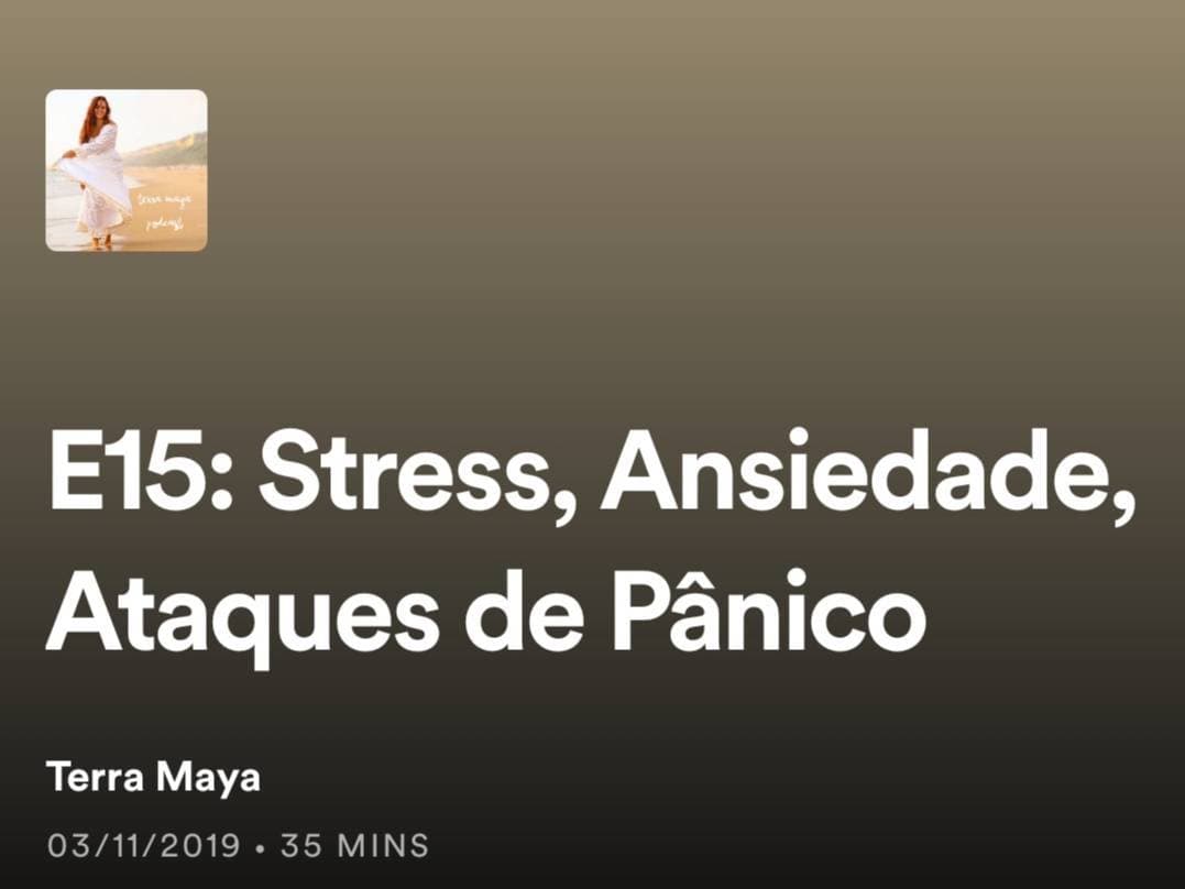 Canción Stress, ansiedade e ataques de pânico 