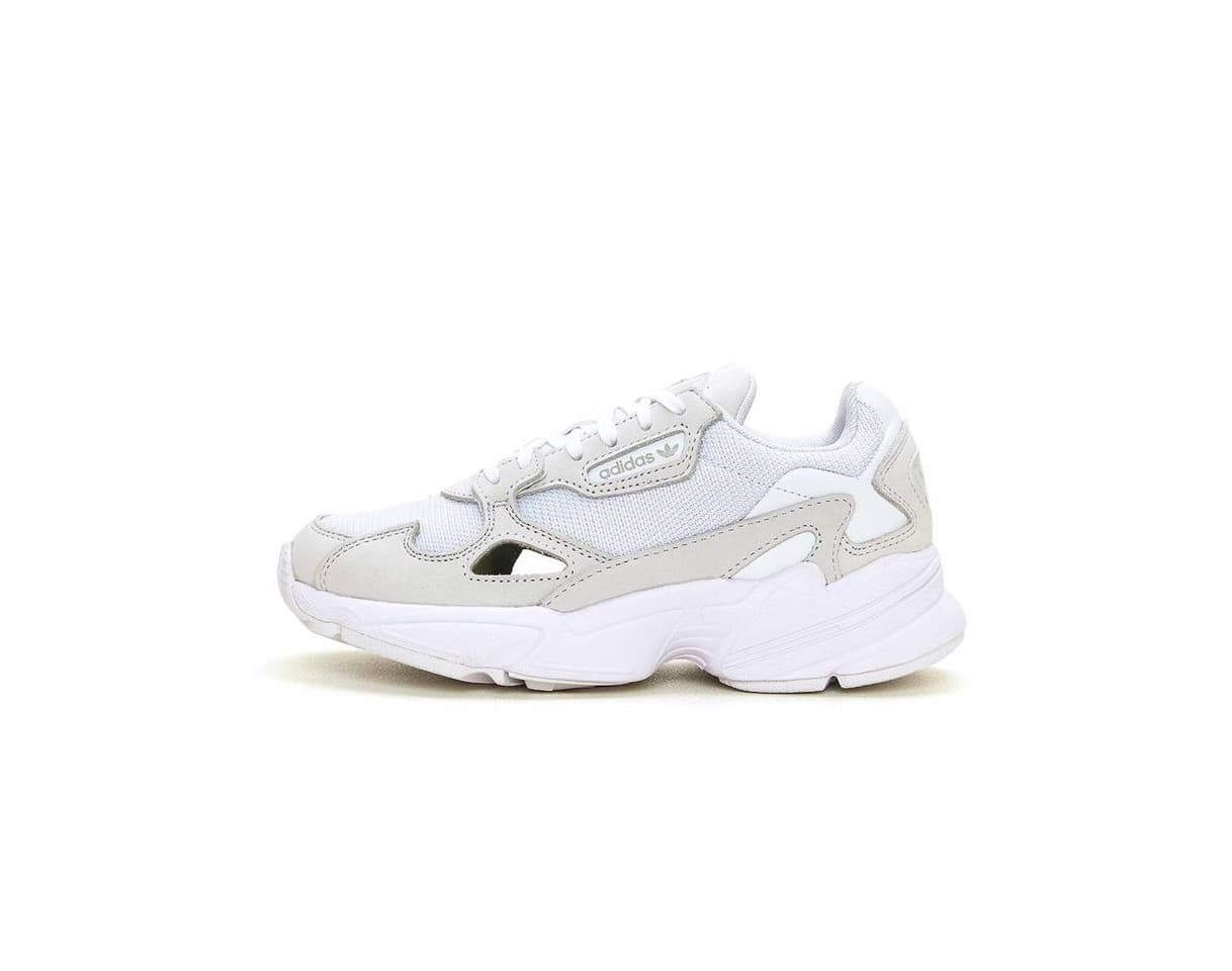 Moda adidas falcon w cloud white