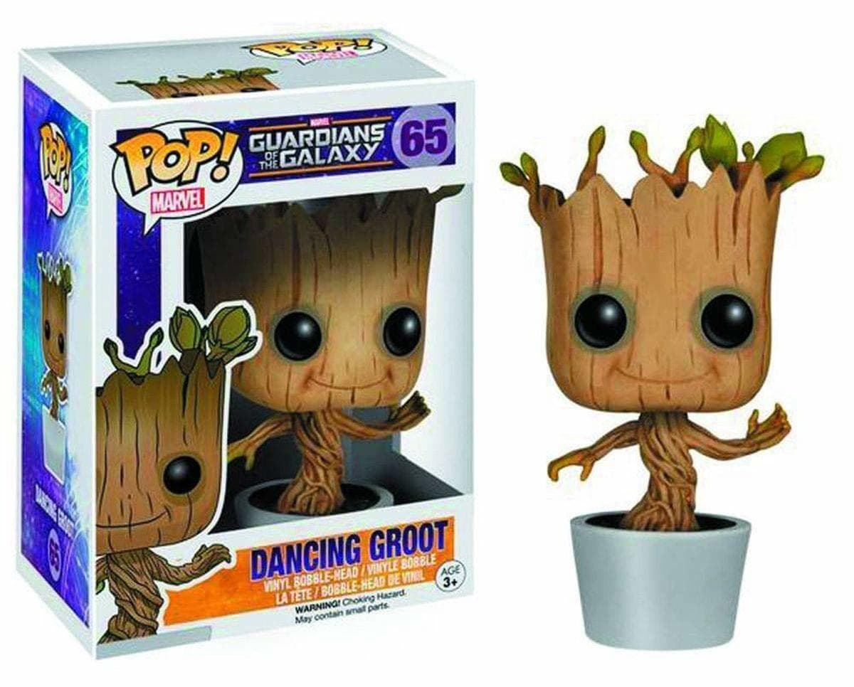 Fashion Marvel: Dancing Groot Bobble Action Figure

