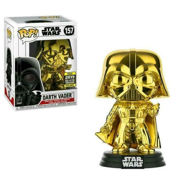 Fashion Funko Pop! Star Wars - Darth Vader Gold Chrome