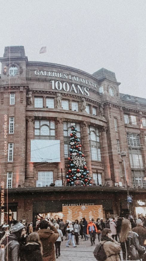 Place Galeries Lafayette Strasbourg