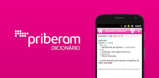 App Dicionário Priberam