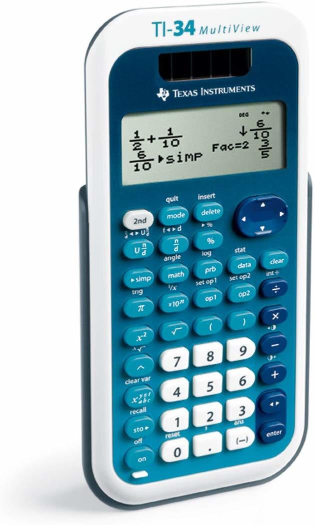 Producto Texas Instruments TI-34 MultiView