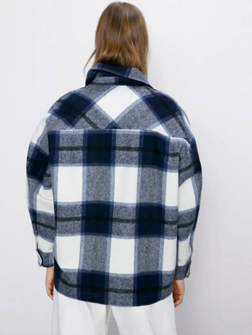 Moda Check Overshirt Zara