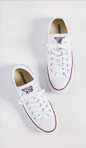 Fashion Converse Chuck Taylor All Star Ox, Zapatillas Unisex adulto, Blanco