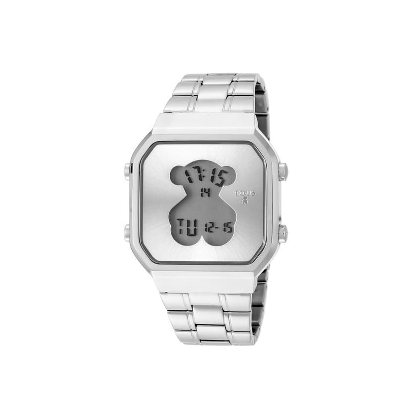 Fashion Reloj Tous D-Bear SQ de acero Ref