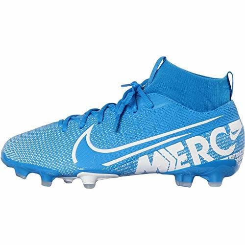 Moda Nike JR Superfly 7 Academy FG/MG, Botas de fútbol Unisex niño, Multicolor