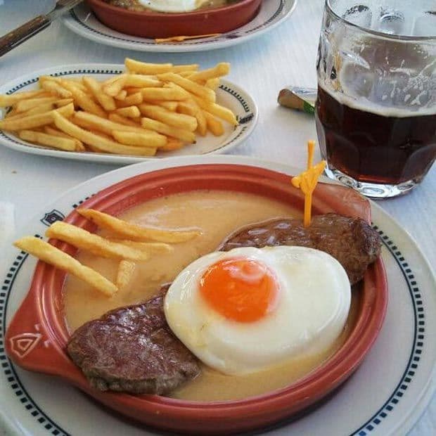 Product Bife á Portugália