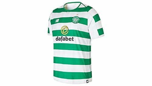 Lugar New Balance Celtic FC Home - Camiseta de Manga Corta para Hombre