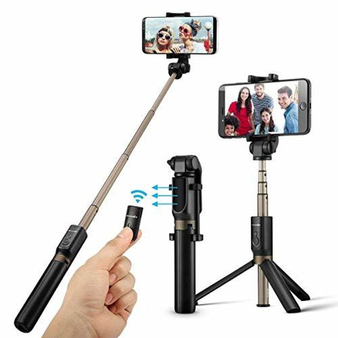 Electronic Palo Selfie Trípode con Control Remoto para iPhone 6 6s 7 7plus