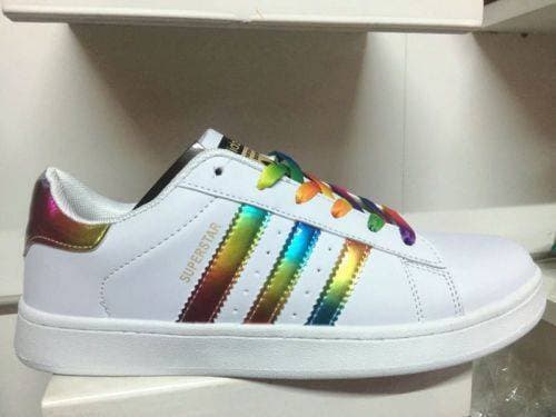 Fashion Adidas Superstar Rainbow 