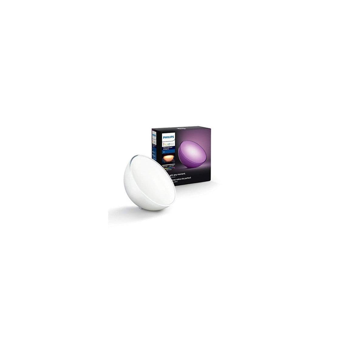 Home Philips Hue Go - Lámpara de mesa LED con conexión inalámbrica