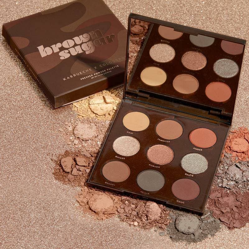 Fashion Colourpop brown sugar eyeshadow palette