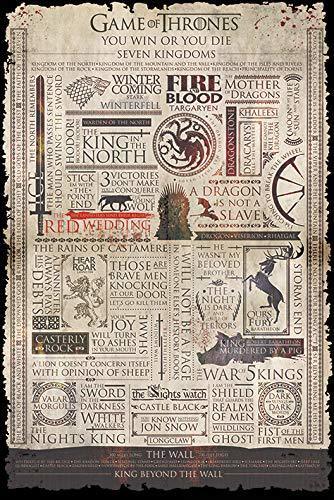 Producto Grupo Erik Editores Poster Game Of Thrones