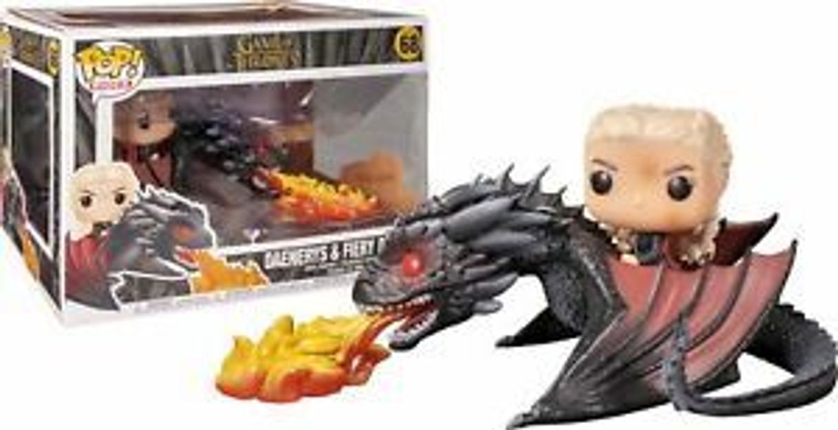 Moda Funko Pop! Game of Thrones: Daenerys on Fiery Drogon - 68

