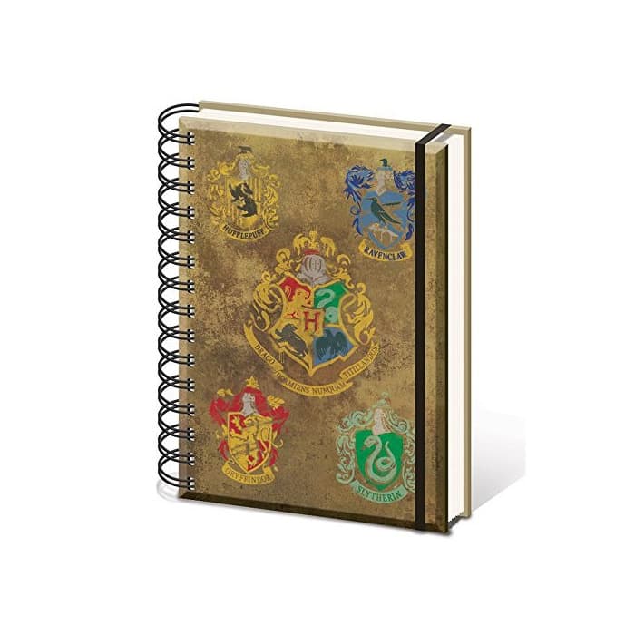 Product HARRY POTTER sr72083 Hogwarts de los Escudos – Cuaderno tamaño A5 Notebook