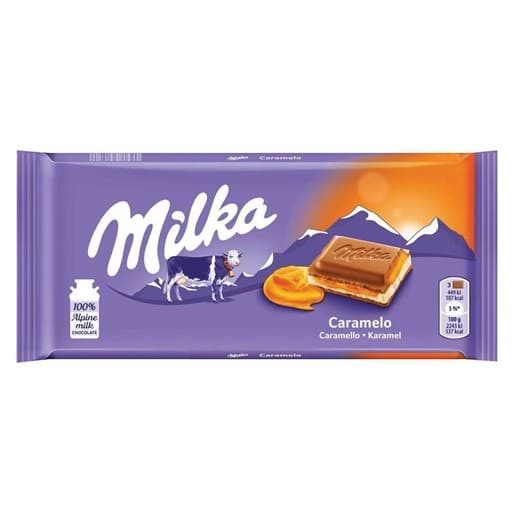 Restaurantes Milka caramelo 