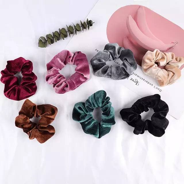 Product Scrunchies de veludo 