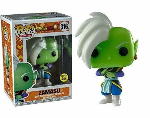 Juego Funko Pop! Zamasu {Brillar en la Oscuridad} Figura de Vinilo Anime #