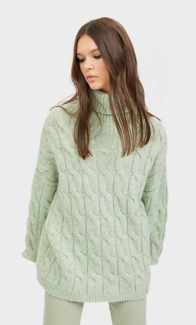 Product sweater de malha Stradivarius