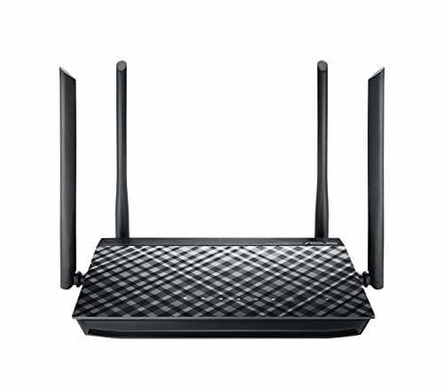 Electronic ASUS RT-AC1200G+ - Router inalámbrico AC1200 Doble Banda Gigabit