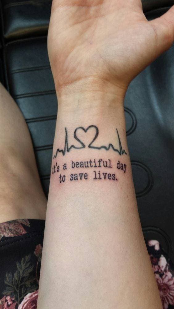 Moda Grey's anatomy tattoo