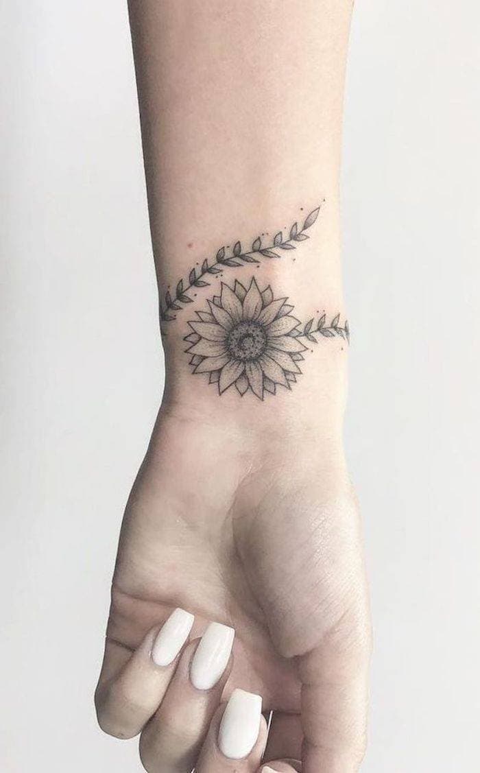 Moda Sunflower tattoo