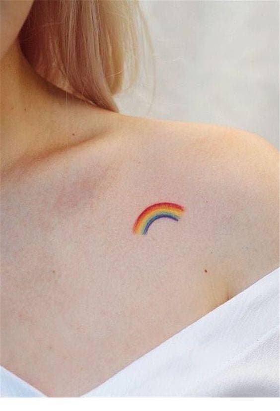 Moda Rainbow tattoo