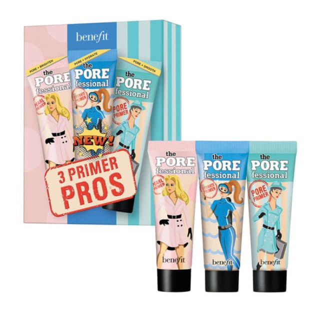 Moda Benefit Cosmetics
Set 3 Primer Pros