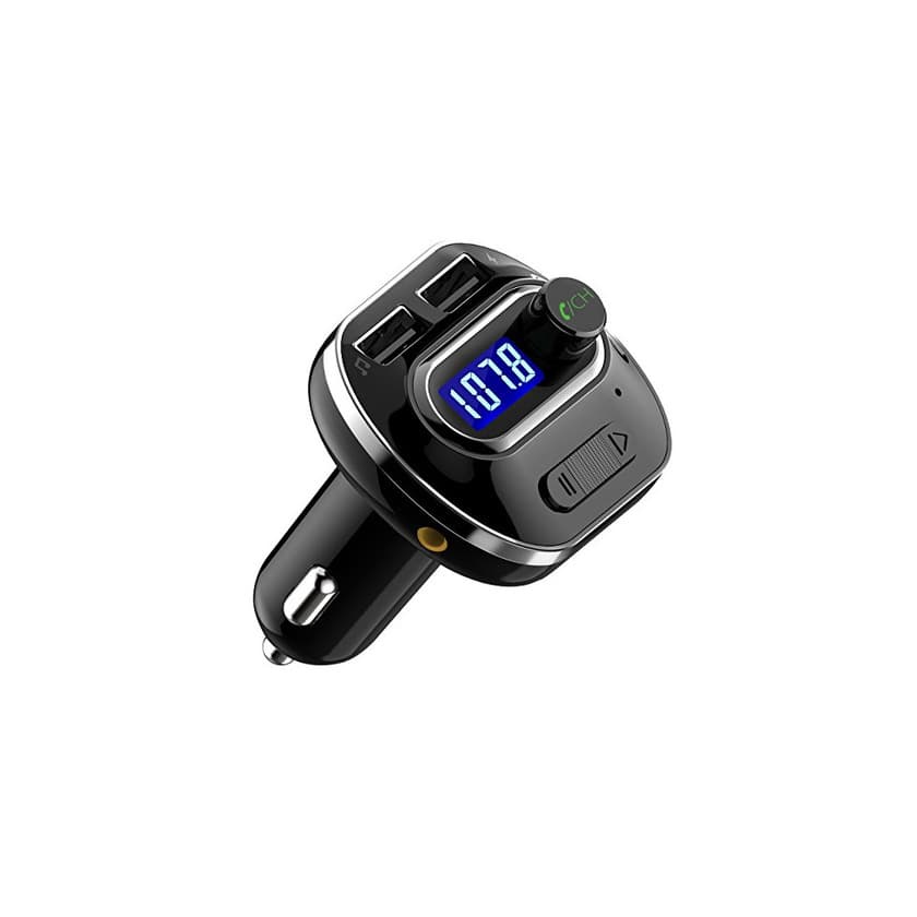 Electrónica VicTsing Transmisor FM Bluetooth 4.1 para Coche