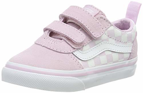 Product Vans Ward V-Velcro Suede, Zapatillas Unisex bebé, Rosa