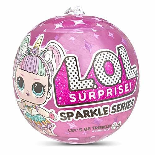 Product L.O.L. Surprise!- Sparkle Series con Acabado de Purpurina Y 7 Sorpresas, Multicolor,