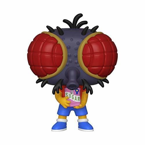 Game Funko- Pop Figura De Vinil: Animation: Simpsons-Bart Fly Coleccionable, Multicolor