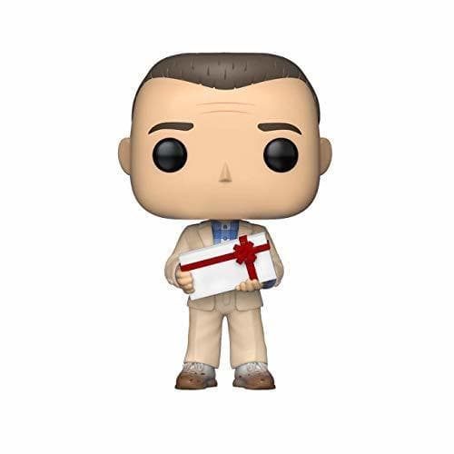 Game Funko- Pop Figura de Vinilo: Películas Gump-Forrest w/Chocolates Coleccionable, Multicolor, Estándar