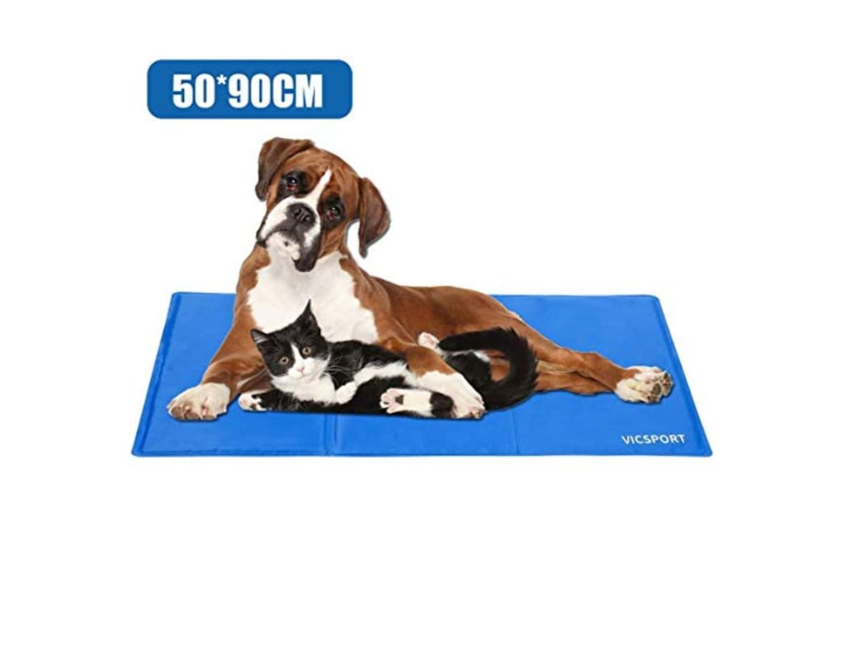 Product VICSPORT Alfombra de Enfriamiento para Perros,Estera de Enfriamiento para Perros y Gatos