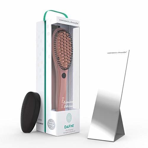 Product DAFNI Rose Gold Classic – Cepillo alisador de pelo portátil – Cepilla