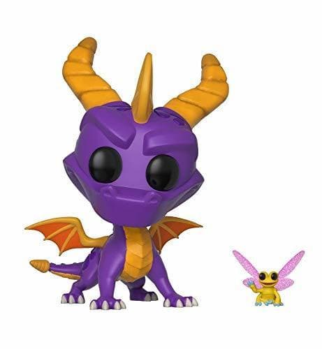 Game Funko- Pop Games The Dragon-Spyro and Sparx Figura de Vinilo, Multicolor