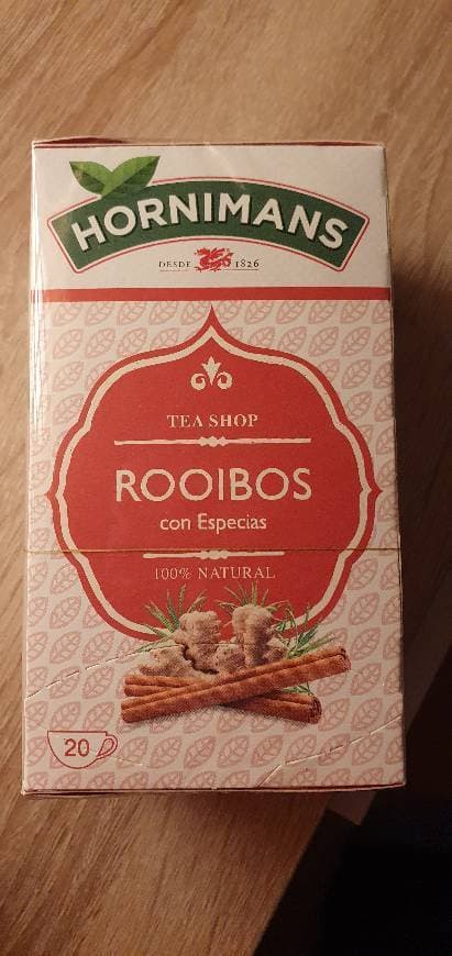 Producto Hornimans Rooibos 20 bolsitas