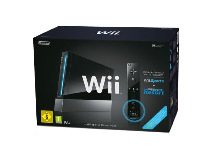 Electronic Console Wii noire