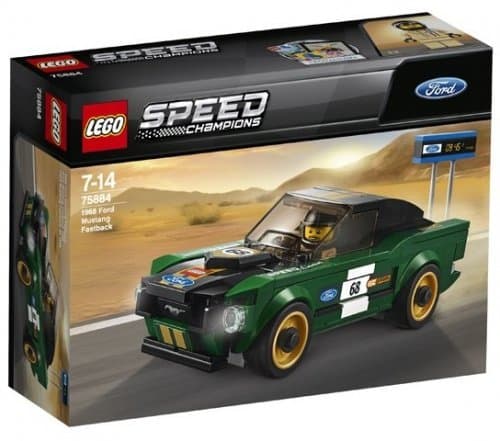 Fashion LEGO Speed Champions 75884 - 1968 Ford Mustang Fastback ...