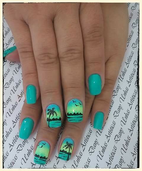 Fashion Unhas verao | Unhas, Unhas gelinho, Unha verão - Pinterest