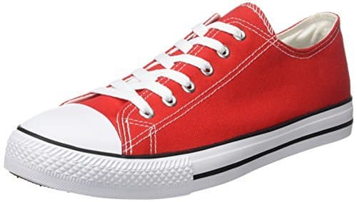 Product Beppi Canvas, Zapatillas de Deporte para Hombre, Rojo