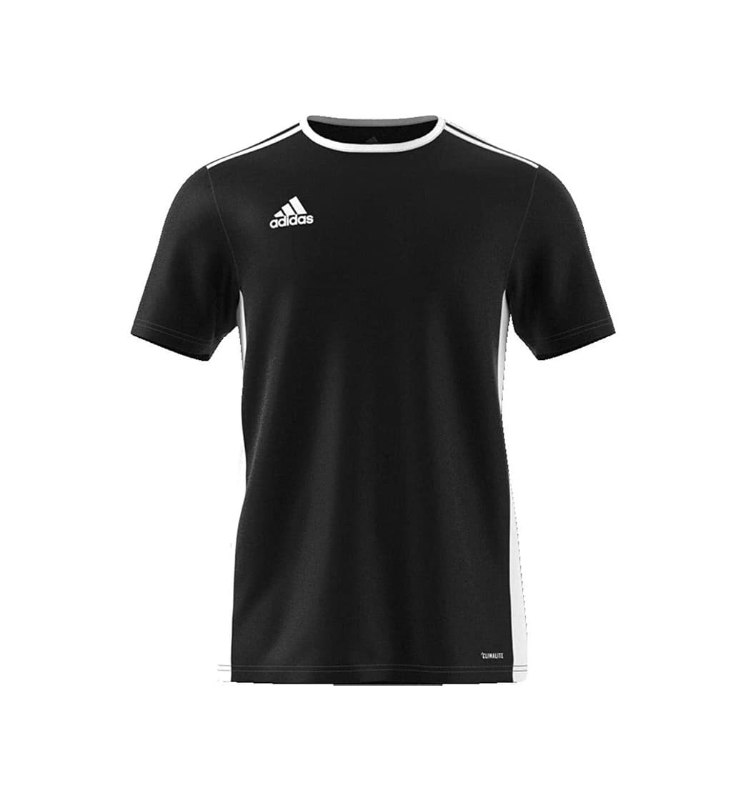 Fitness adidas Entrada 18 JSY Jersey de Fútbol de Manga Corta, Hombre, Marrón