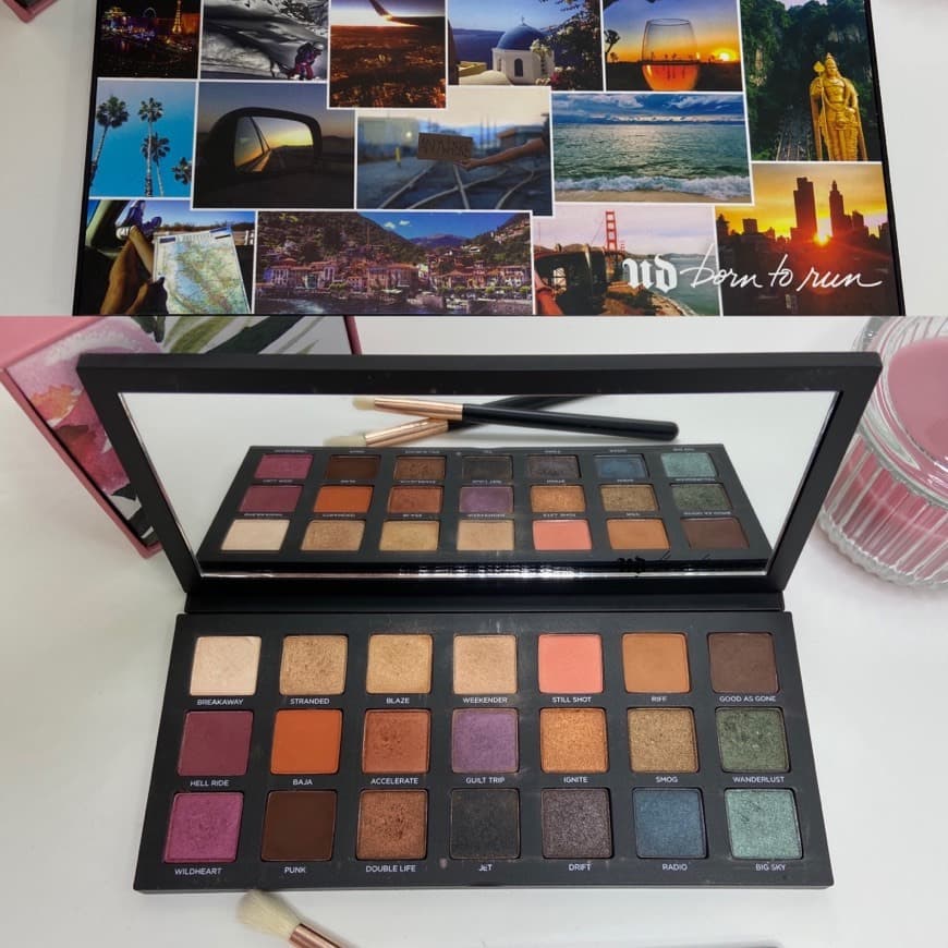 Beauty Urban Decay Born to Run Eyeshadow Paleta Limited Edition.