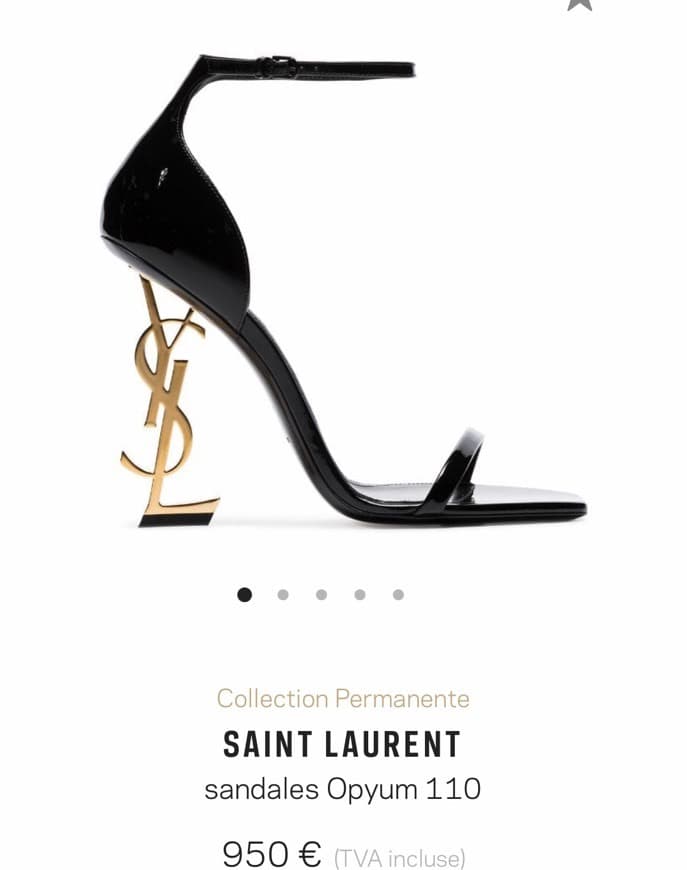 Fashion SAINT LAURENT
Sandales Opyum 110 ❤️