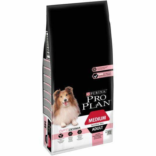 Producto Purina ProPlan Medium Derma pienso para Perro Adulto Salmón 14 Kg